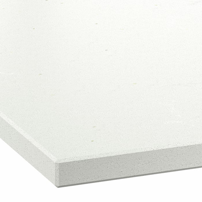 Image of 616-814 LOCKEBO Off-white Grey/Concrete Glass Composite (3cm) starting at $70/LF